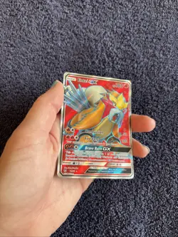 Pokemon Card TCG - Entei GX 71/73 Ultra Rare Full Art Shining Legends Near Mint - Image 5