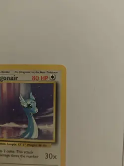 Pokemon TCG Dragonair Card 18/102 Unlimited Rare NM Vintage Base Set - Image 4