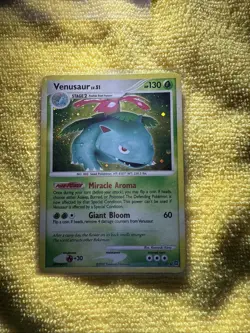 Swirl Venusaur LV.51 Secret Wonders Holo Rare Pokemon Card 20/132 2007 - Image 1