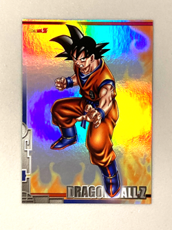 Son Goku - S-01 - Dragon Ball Amada Holo Card Japanese - Image 1