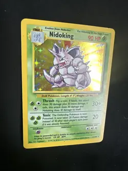 Vintage 1999 NIDOKING No. 11/102 Rare HOLO! POKEMON Card Base Set FREE SHIPPING - Image 2