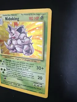 Vintage 1999 NIDOKING No. 11/102 Rare HOLO! POKEMON Card Base Set FREE SHIPPING - Image 4