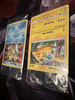 Magikarp Pokemon 2016 Shiny Black Star Promo Card #XY143 And Pikachu SM04 Sealed - Image 3