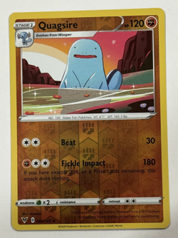 Quagsire Reverse Holo 084/185 - Vivid Voltage - NM/M - Rare Pokemon Card - Image 1