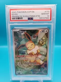 Eevee 173 Sv: Scarlet & Violet Promo Cards Holo - Psa 10 - Image 1