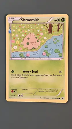 Shroomish Generations: Radiant Collection RC2/RC32 Common Pokemon Card LP - Image 1