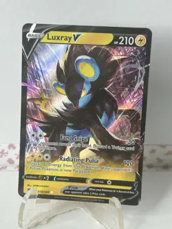 Pokemon Luxray V Sword Shield Astral Radiance 050/189 Holo Ultra Rare Card NM#14 - Image 1