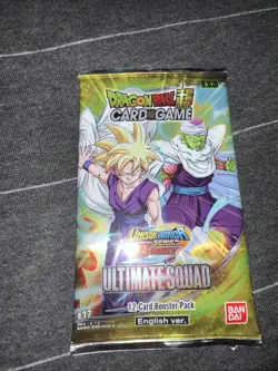 Sealed Dragonball Super Card Game Ultimate Squad Booster Pack - Image 1