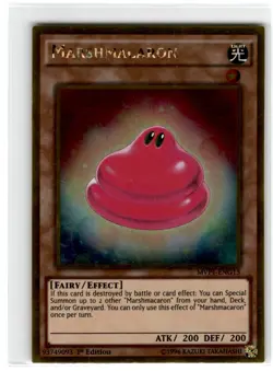Yu-Gi-Oh! Marshmallon Gold Rare MVP1-ENG13 Moderately Played 1st Edition - Image 1