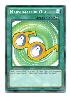 Marshmallon Glasses - YGLD-ENC35 - YuGiOh-LP - Image 1