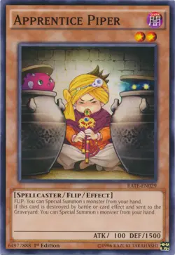 Apprentice Piper - RATE-EN029 - Common - 1st Edition - Lightly Played - Image 1
