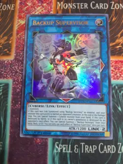 Yu-Gi-Oh! Backup Supervisor DUPO-EN015 Ultra Rare 1st Edition Near Mint b2/ - Image 1