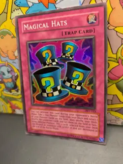 🔥 Magical Hats - PSV-033 - Super Rare Yu-Gi-Oh ( Mint ) 🔥 - Image 2