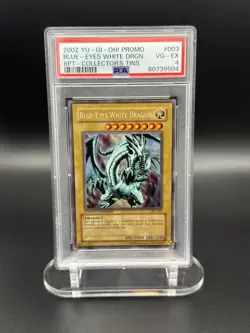 Yu-Gi-Oh! Blue-Eyes White Dragon BPT-003 Collectors Tin Limited Edition PSA 4 - Image 1