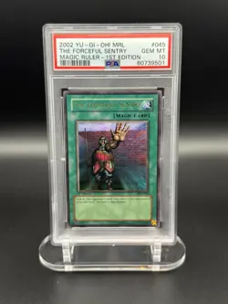 Yu-Gi-Oh! The Forceful Sentry MRL-045 Magic Ruler-1st Edition - PSA 10 Gem Mint - Image 1