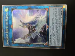 Yu-Gi-Oh Apollousa Bow of the Goddess (Alt Art) RA02-EN040 - Quarter Century NM - Image 1