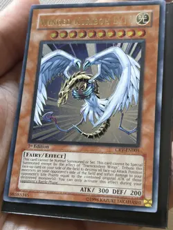 Yugioh Winged Kuriboh Lv 10 CRV 1st Ed VLP-NM - Image 2