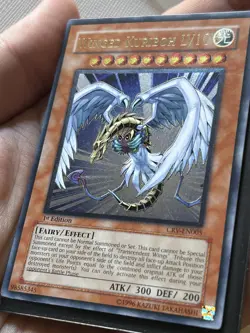 Yugioh Winged Kuriboh Lv 10 CRV 1st Ed VLP-NM - Image 3