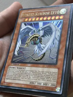 Yugioh Winged Kuriboh Lv 10 CRV 1st Ed VLP-NM - Image 4