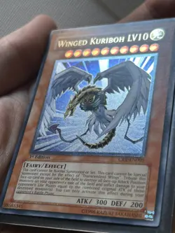Yugioh Winged Kuriboh Lv 10 CRV 1st Ed VLP-NM - Image 5