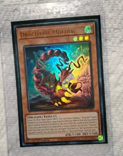 Dracotail Mululu 1st Edition Ultra Rare JUSH-EN005 Yu-Gi-Oh! NM/MINT - Image 2