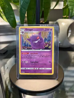 Pokemon Gengar SWSH052 Sword & Shield Holo Promo Card Black Star NM - Image 1