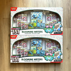 Pokemon TCG Scarlet & Violet 151 Blooming Waters Premium Collection Set IN-HAND - Image 1