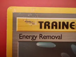 Energy Removal Misprint Ink Printer Error Splotch Blotch Spots Base Pokemon Card - Image 2