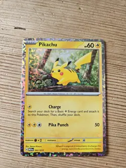 Pokemon TCG Pikachu 002/015 McDonald’s Holo Card - Image 1