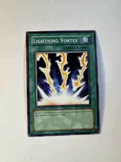 Yu-Gi-Oh! Lightning Vortex - 1st Edition (SD09-EN026) - Spell Card - Image 1