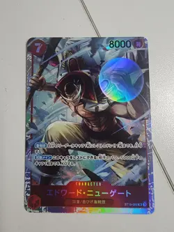 Edward Newgate ST15-002 SR ONE PIECE Tcg Card Game NM RED Starter Deck 15 - Image 1