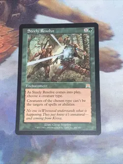 2002 MTG Steely Resolve Onslaught Regular RARE - Near Mint or Better - Image 1
