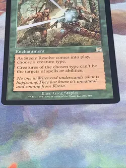 2002 MTG Steely Resolve Onslaught Regular RARE - Near Mint or Better - Image 3