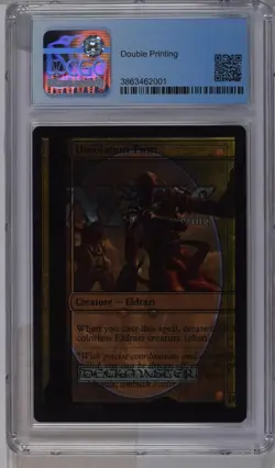 2019 MTG Pristine Angel Commander #70 Mythic CGC Mint 9 - Error: Double Printing - Image 2