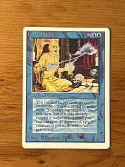 MTG - Magic the Gathering - Control Magic - Unlimited - NM - Image 1