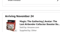 PRESALE Box Of 4 MTG - AVATAR THE LAST AIRBENDER COLLECTOR BOOSTER BOX ✅NOV/25 - Image 1