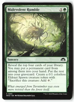 Malevolent Rumble - Modern Horizons 3 (161) - MTG - Image 1