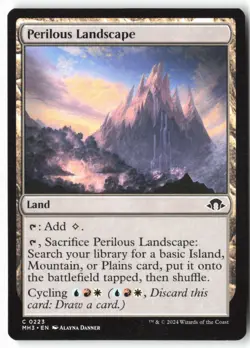 Perilous Landscape - Modern Horizons 3 (223) - MTG - Image 1