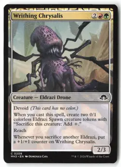 Writhing Chrysalis - Modern Horizons 3 (208) - MTG - Image 1