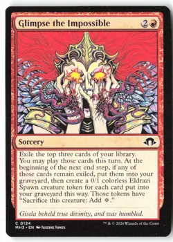 Glimpse the Impossible - Modern Horizons 3 (124) - MTG - Image 1