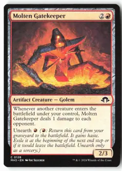Molten Gatekeeper - Modern Horizons 3 (128) - MTG - Image 1