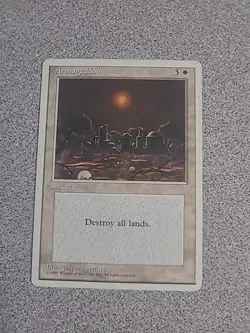 Armageddon MTG Core Set 4th Edition Regular Lightly Played - Image 1