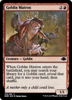 Goblin Matron - Near Mint MTG Dominaria Remastered - Image 1
