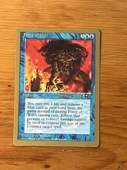 MTG Magic the Gathering - Force of Will - 1997 World Championship - Paul McCabe - Image 1