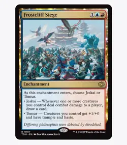 Frostcliff Siege - Tarkir: Dragonstorm (TDM) - MTG Rare #187 | Regular Card - Image 1