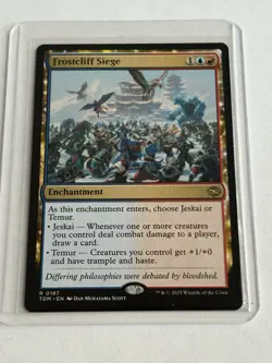 Frostcliff Siege - Tarkir: Dragonstorm (TDM) - MTG Rare #187 | Regular Card - Image 2