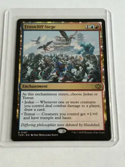 Frostcliff Siege - Tarkir: Dragonstorm (TDM) - MTG Rare #187 | Regular Card - Image 3