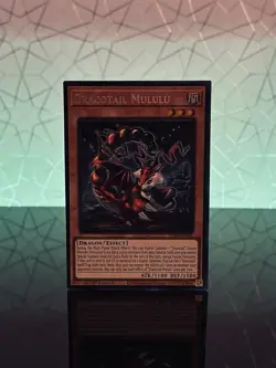 Dracotail Mululu - JUSH-EN005 Collector''s Rare - YuGiOh Justice Hunters - Image 1