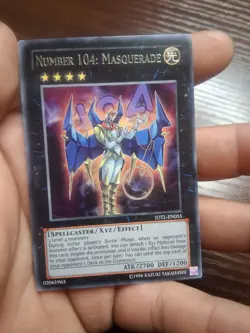Yugioh!- Number 104: Masquerade- Rare- Unlimited-jotl-en055-(MOD/LP) - Image 3