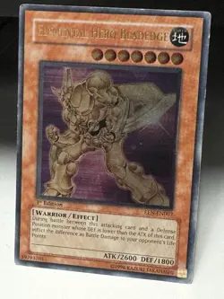 Yugioh! MP Elemental Hero Bladedge - EEN-EN007 - Ultimate Rare - 1st Edition Mod - Image 2